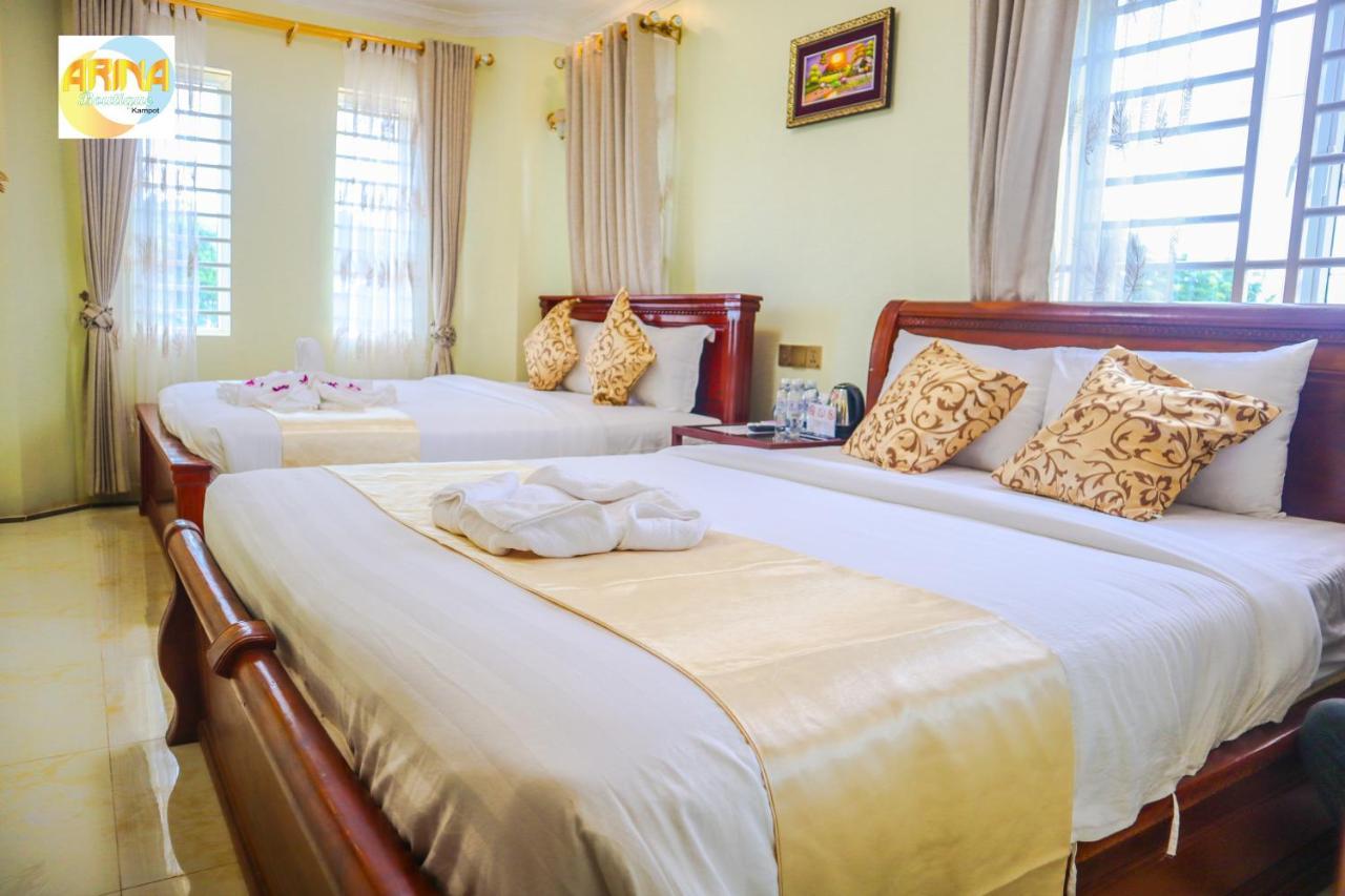 Arina Boutique Kampot Hotell Exteriör bild