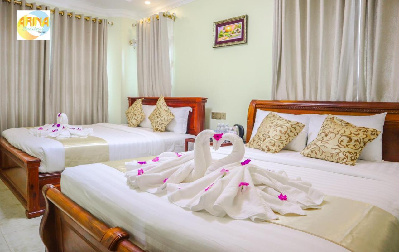Arina Boutique Kampot Hotell Exteriör bild