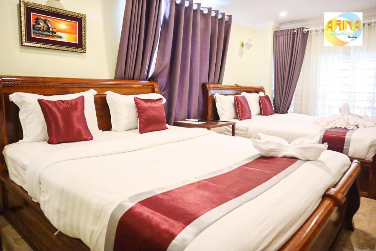 Arina Boutique Kampot Hotell Exteriör bild